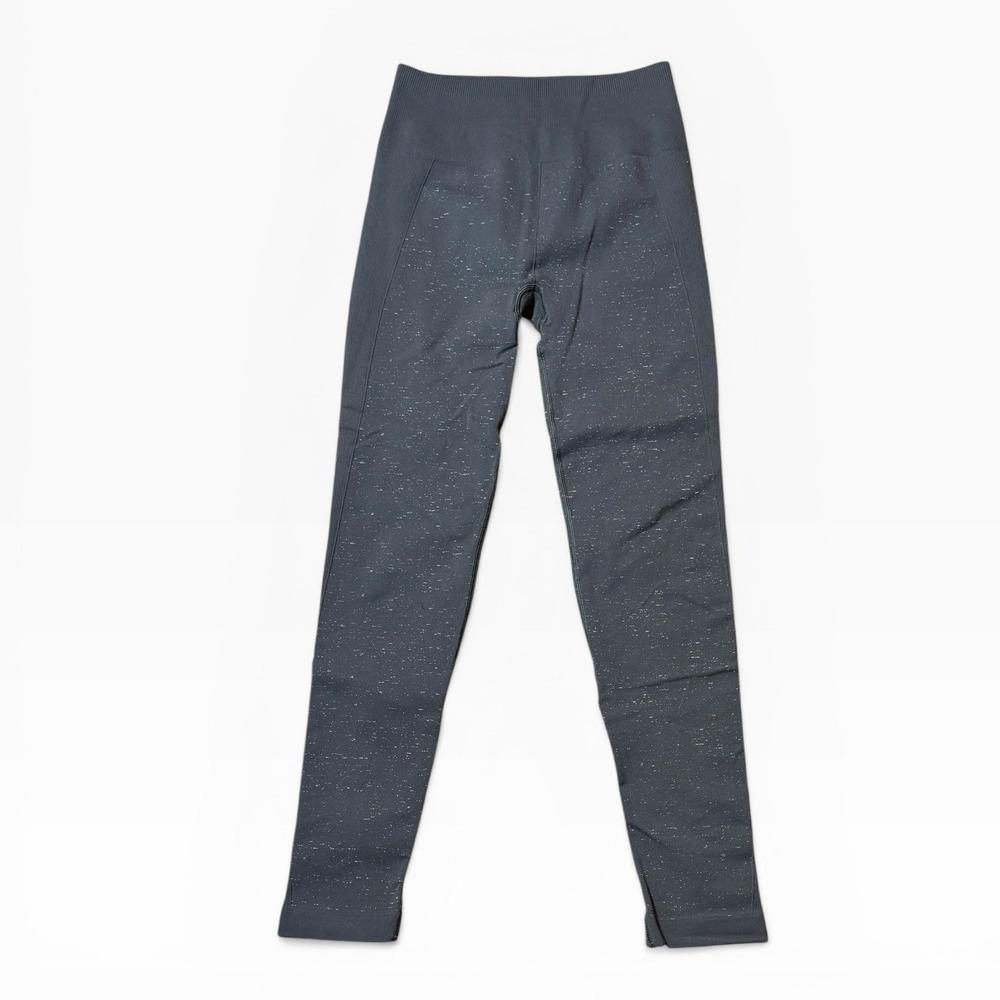 Lululemon Free to Flow Tight High Rise Leggings Gray Speckled Size 4? Gym‎ Yoga